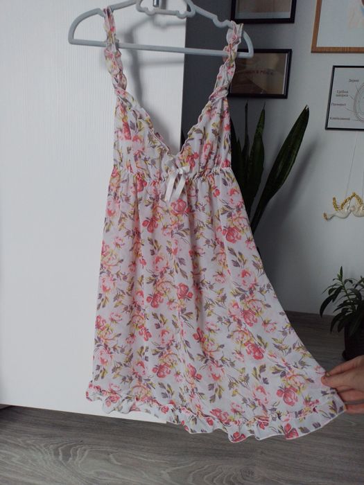 Пеньюар H&M, нічна сорочка в квіти