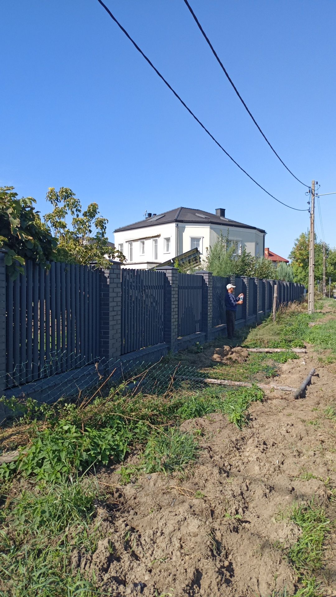 Panele,Bloczek,Siatka, Murowanie, Montaż, Fundamenty ogrodzenia itp.