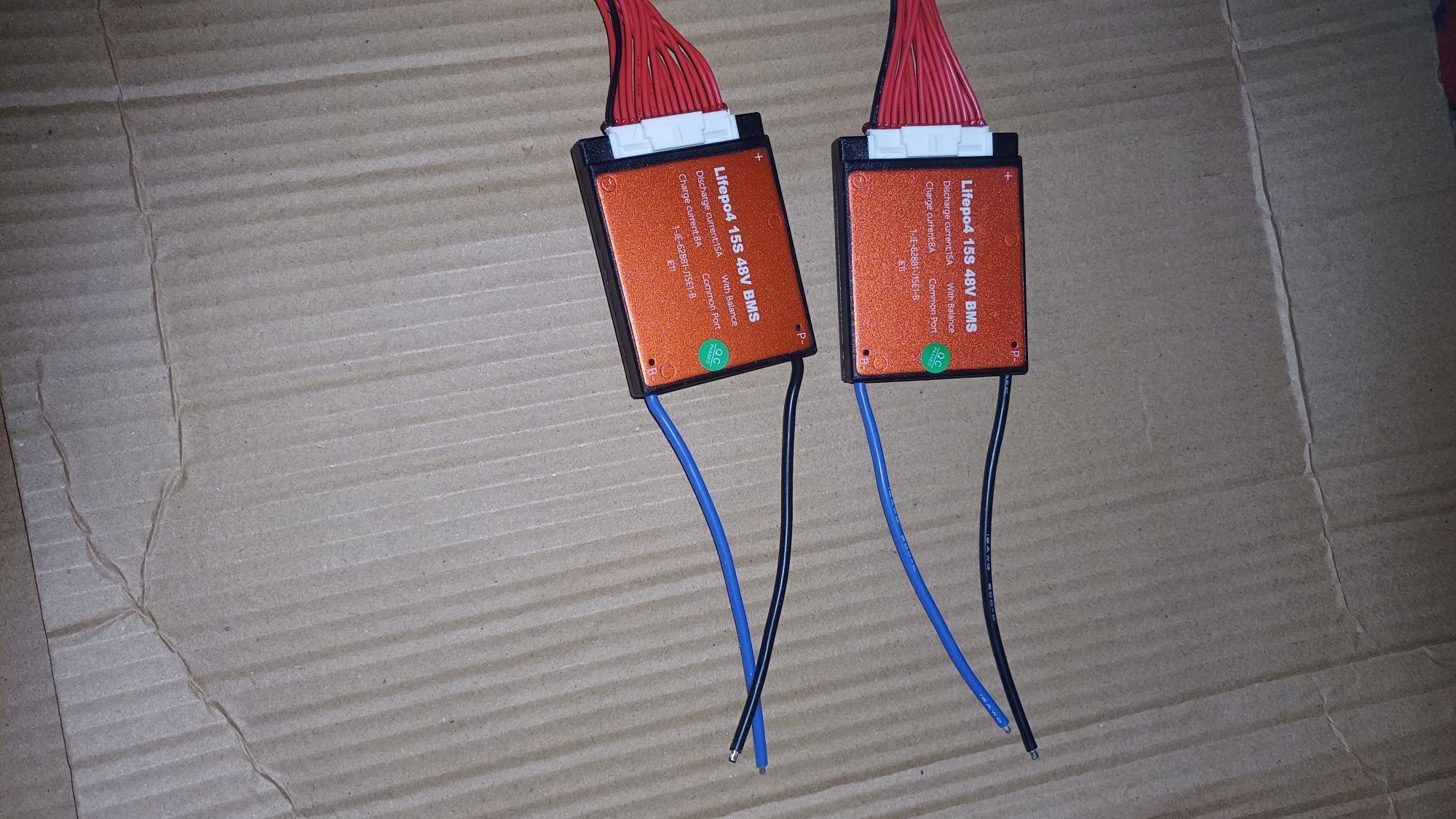 Плата bms 15s 48v 15a lifepo4