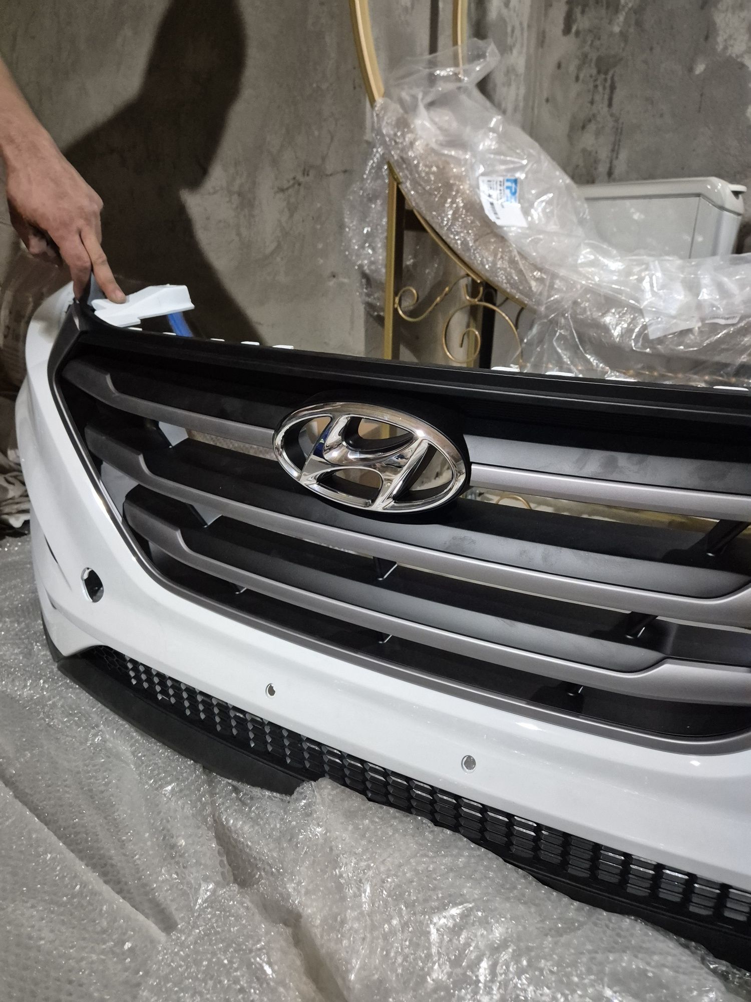 Бампер Hyundai Tucson 2018 р.