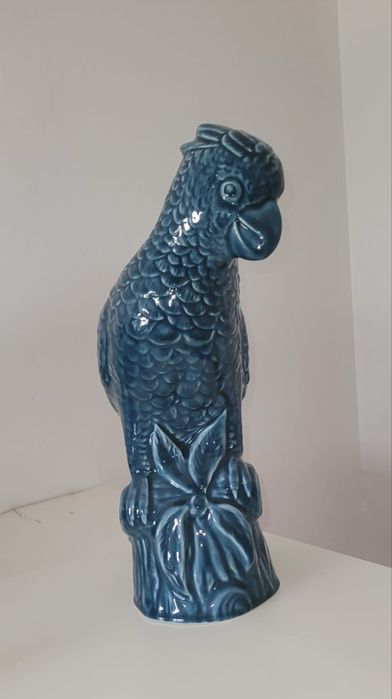 Decoração Papagaio em CERÂMICA