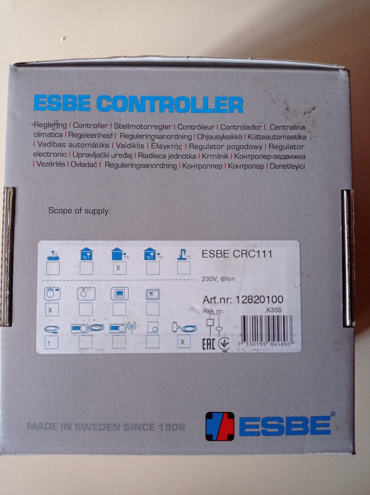 Контроллер ESBE CRC111