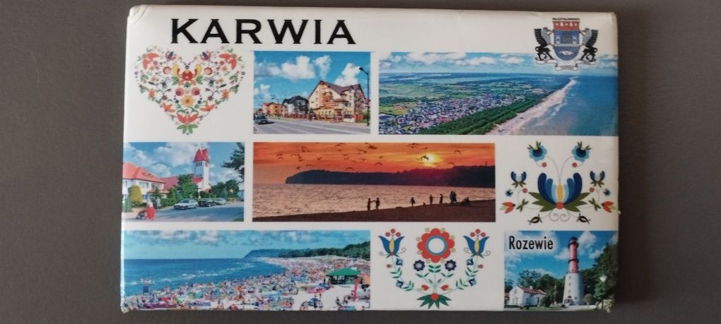 Magnes na lodówkę Karwia