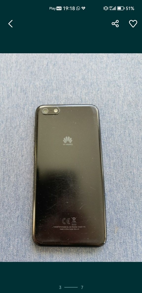 Huawei Y5 2018 bez sim locka