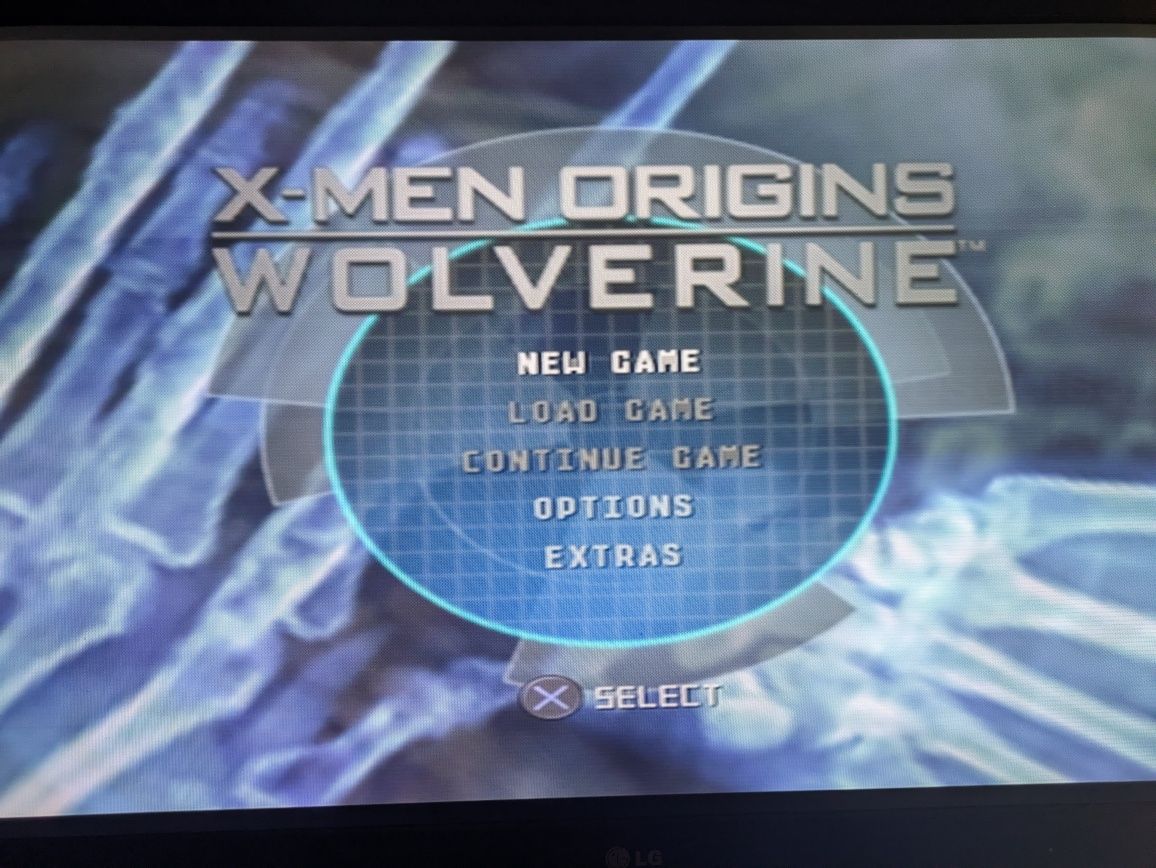 Jogo PS2 ( PlayStation 2 ) " X-Men Origins Wolverine " (Opt.Estado)