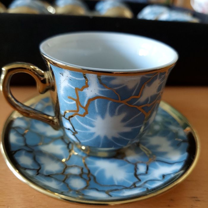 Zestaw porcelanowy do kawy nowy