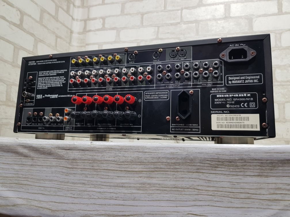 5.1 AV ресивер MARANTZ SR 4300, *5x80 Вт, б/у з Німеччини