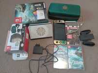 Konsola Nintendo Switch OLED Zelda TOTK Edition  jak nowa plus dodatki