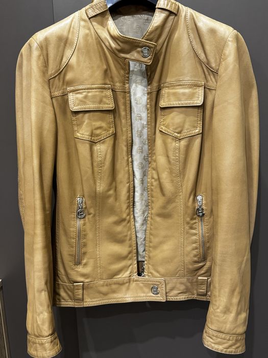 Кожаная куртка Baldinini, размер S-XS