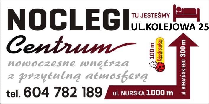 Noclegi - Centrum Małkinia Górna Wynajem pokoi