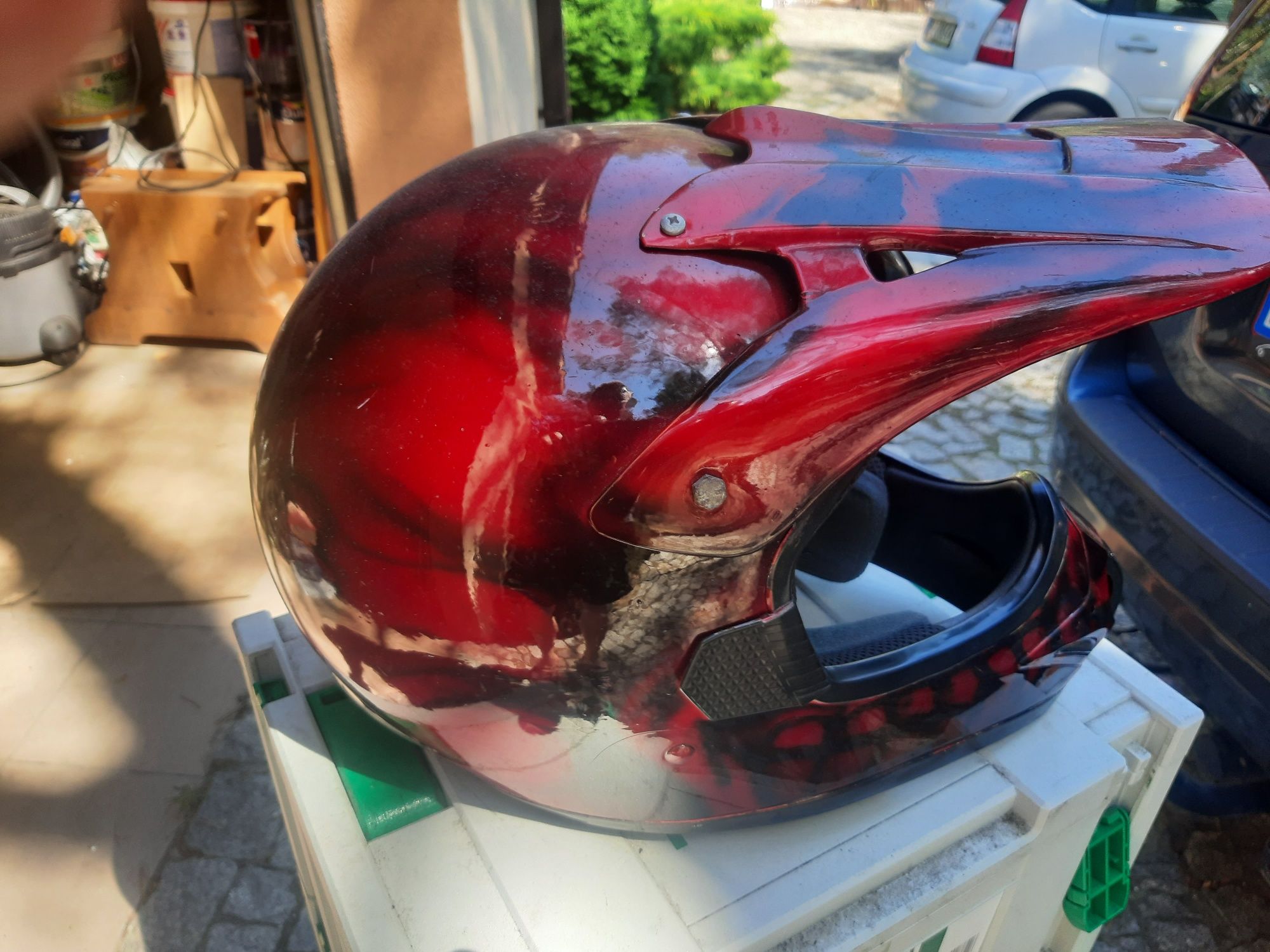 Kask na skuter ,motor