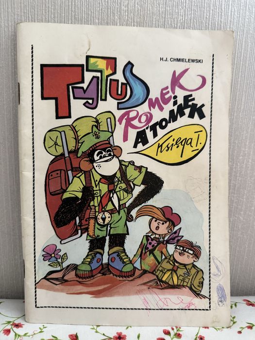 Komiks Tytus Romek i Atomek księga 1 z roku 1988