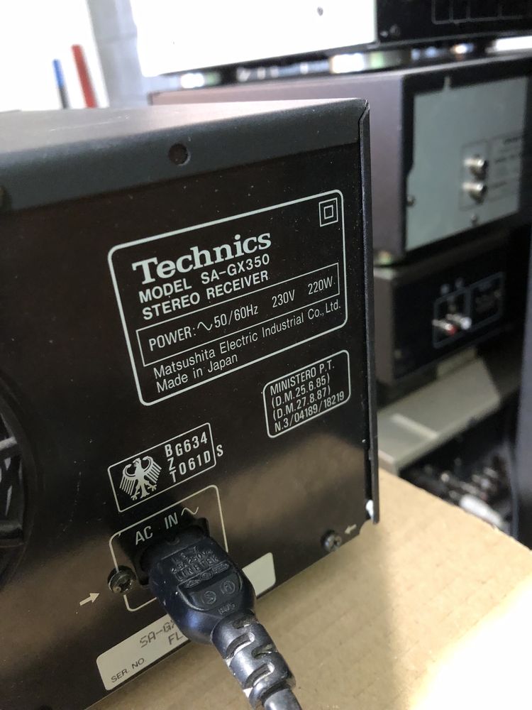 Amplituner marki Technics SA-GX350