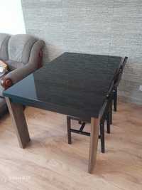Stół rozkładany+2 krzesła