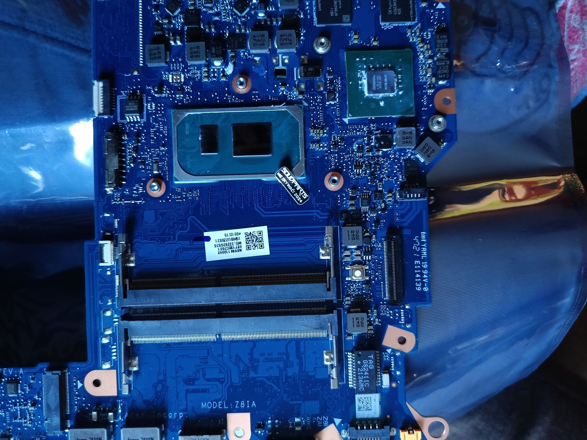 DAZ8IMB2AA0 dla Acer  płyta główna