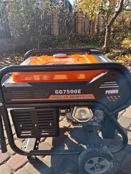 Бензиновий генератор TMG Power GG7500E