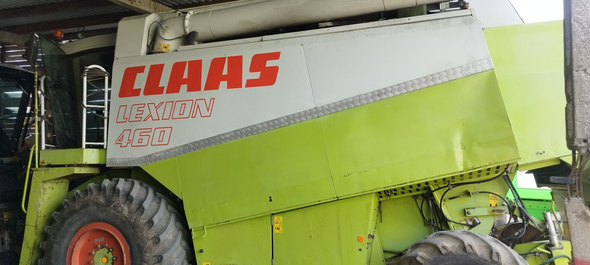 Claas lexion 460 Stół do rzepaku przystawka kukurydzy