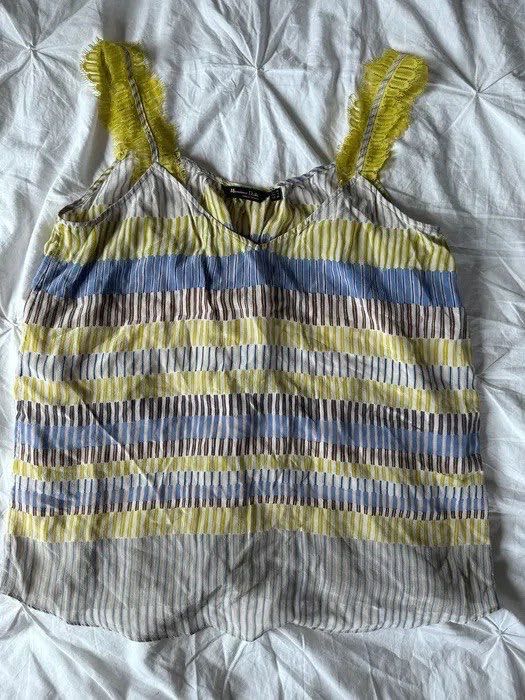 Jedwabny top Massimo Dutti s/m