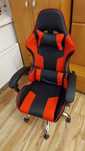 Fotel gamingowy Top-Game czarno-czerwony TS INTERIOR