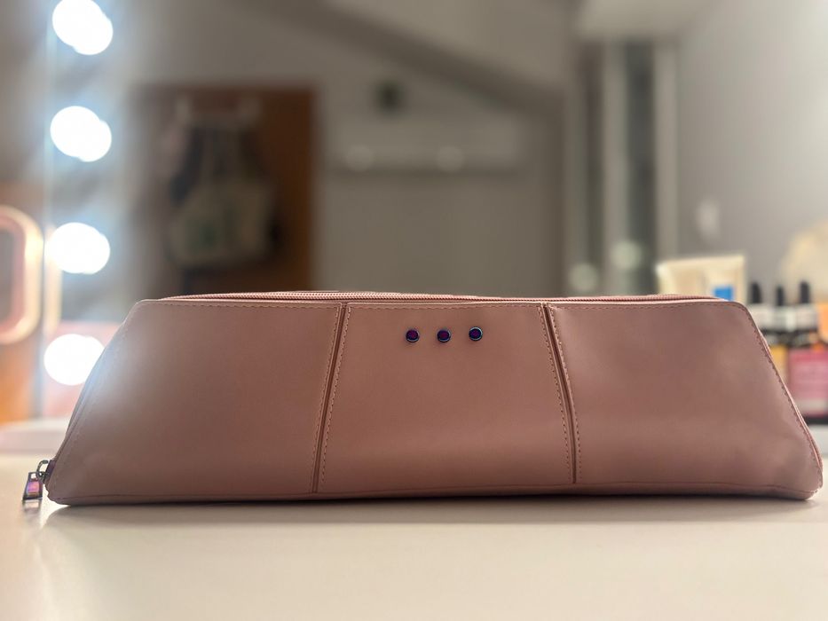 GHD duet Style 2 em 1 Rosa nude com bolsa-como nova