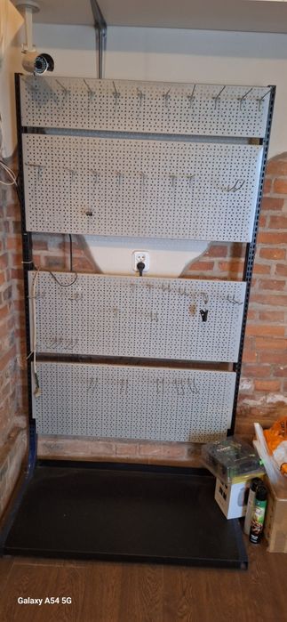 Regał metalowy składany