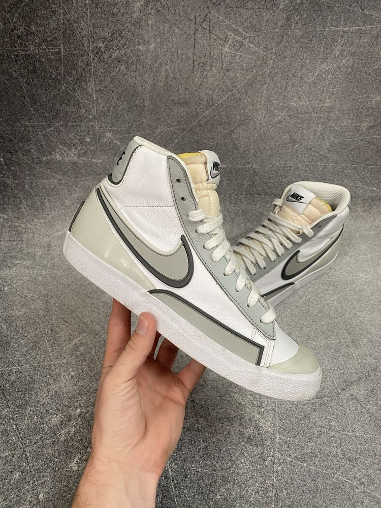 Мужские кроссовки Nike Blazer Mid 77 Infinite White Оригинал Размер 42