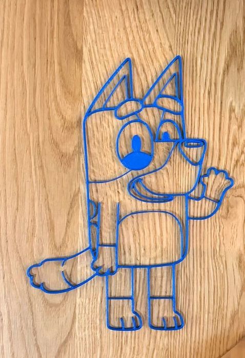 Ozdoba ścienna, zawieszka Bluey – dekoracja ścienna lub na choinkę