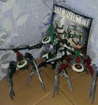 LEGO Bionicle лот Нидики (как новый)+Нурах+Ворзах, описание