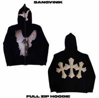 Sangvinik zip hoodie