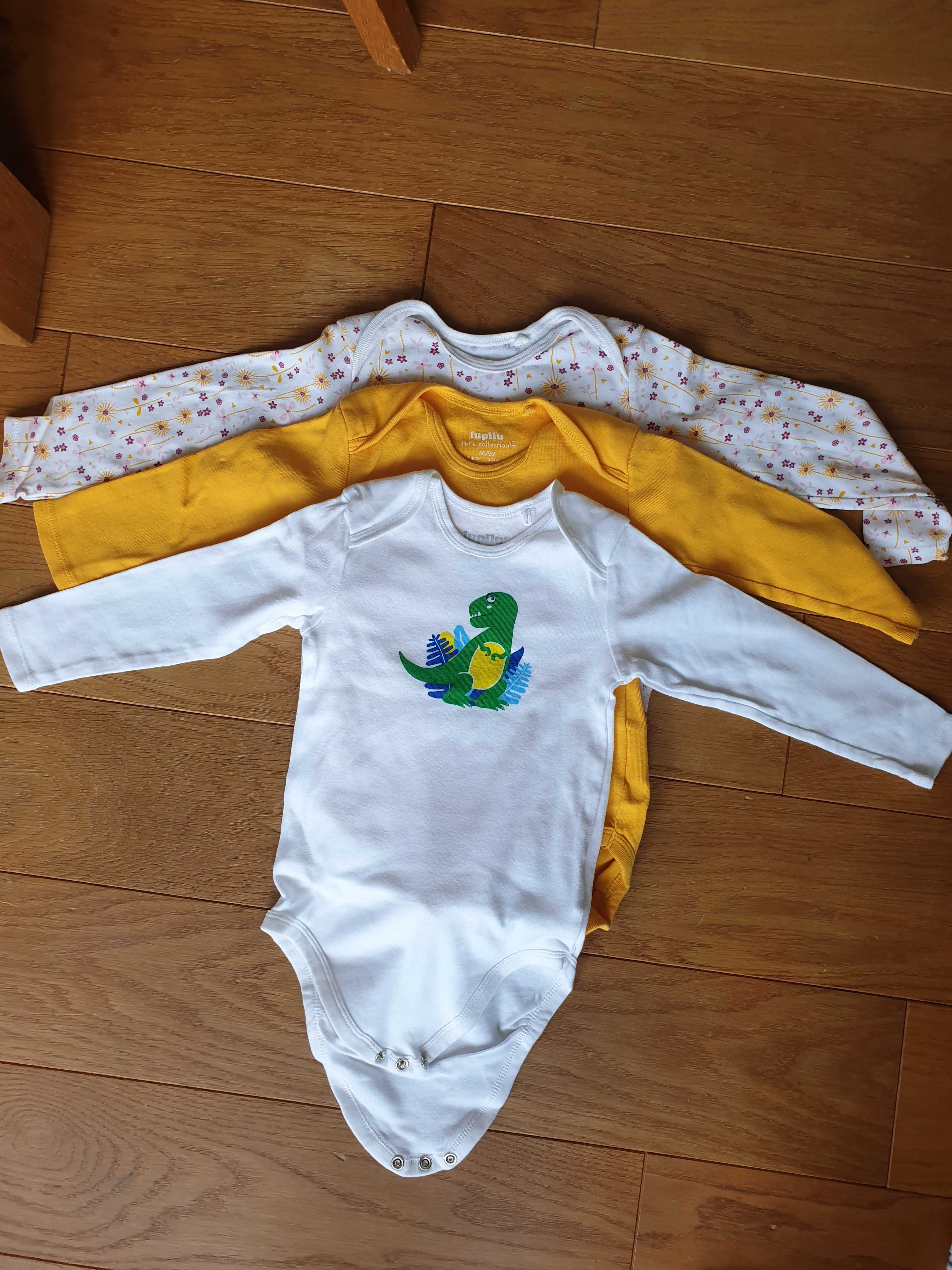 Bodziaki 86-92cm dlugi rękaw