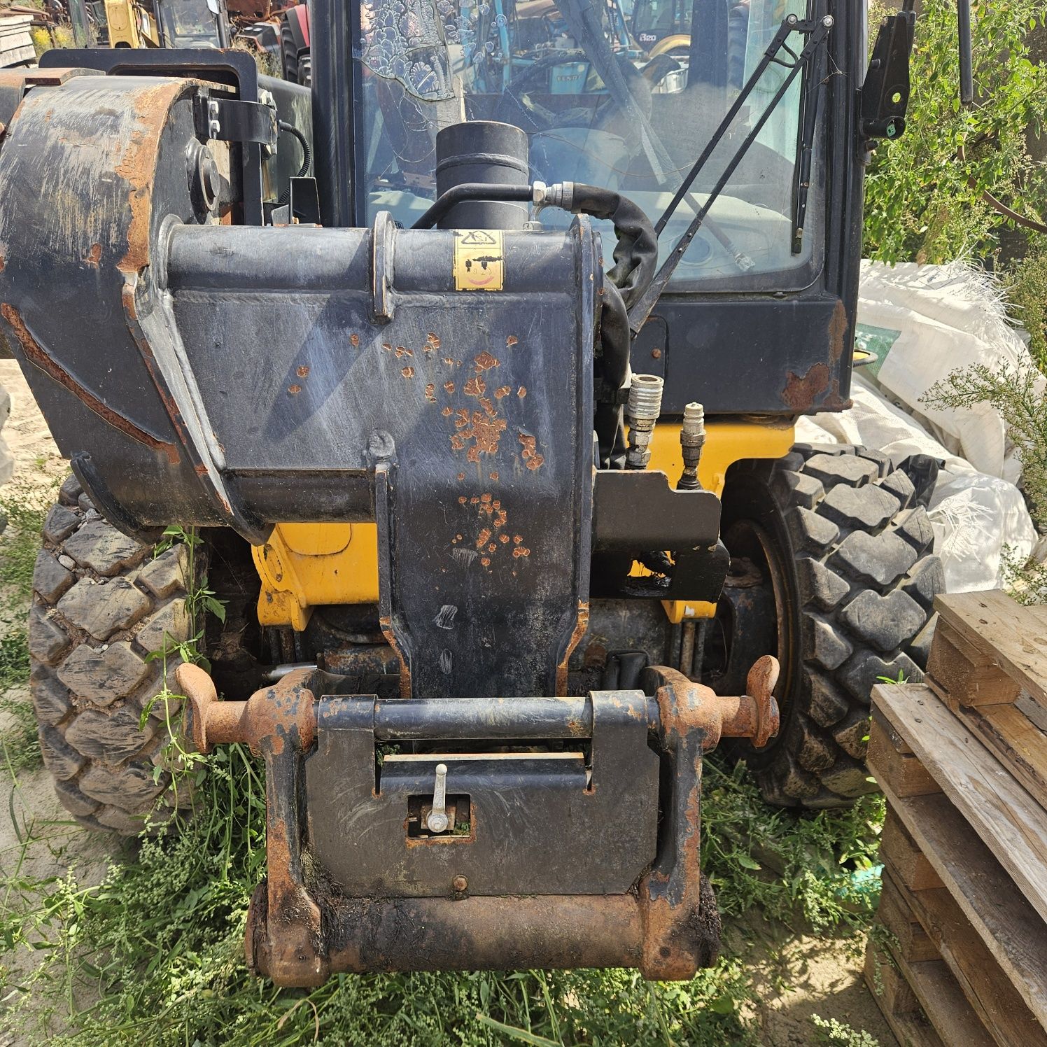 Jcb 520-40 most, zwrotnica