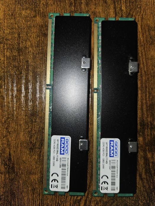 Pamiec ram 2x GOODRAM  11/4G DDR3 4GB PC3-12800 DIMM