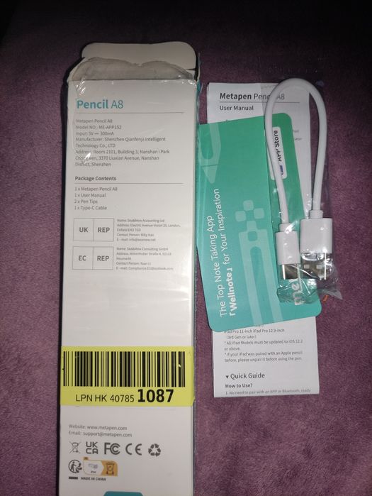 Стілус для ipad Pencil A8