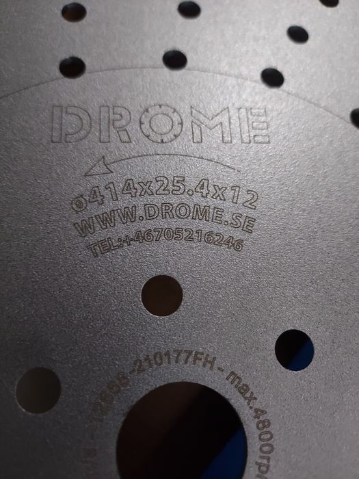 Алмазний диск для бензоріза по залізобетону Drome Rapid 414 Supreme