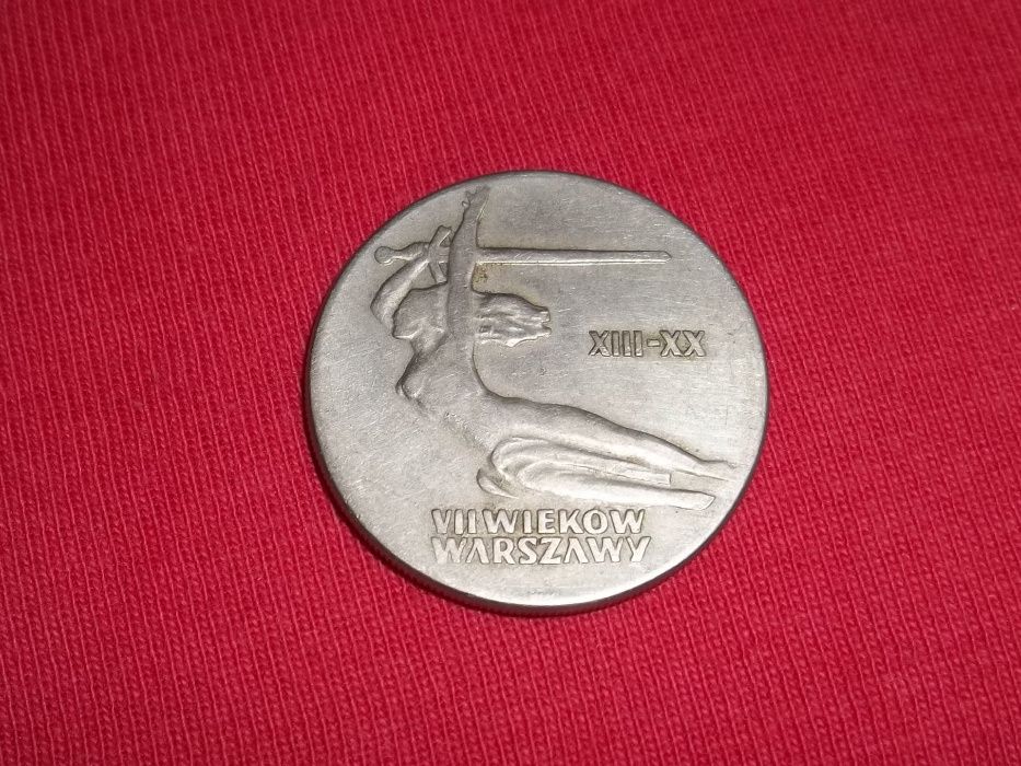 Moneta 10 złotych NIKE-VII Wieków Warszawy z 1965r.Monety,numizmatyka.