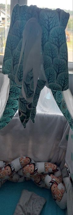 Baldachim do łóżeczka