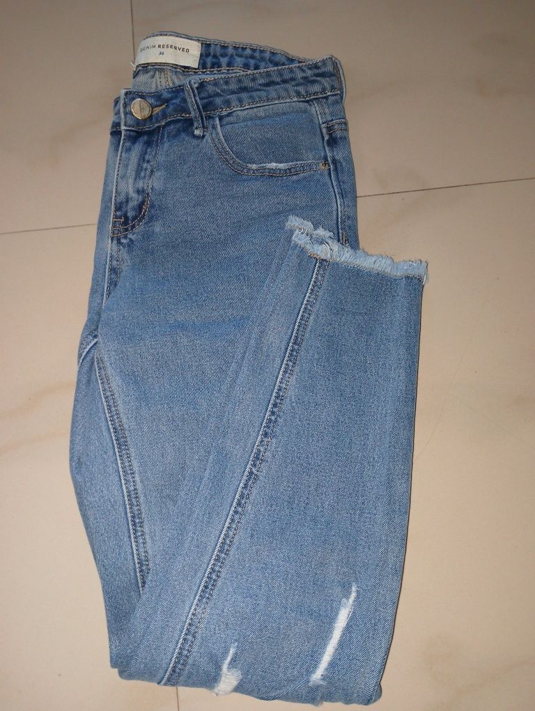 Spodnie jeans damskie rozmiar 36