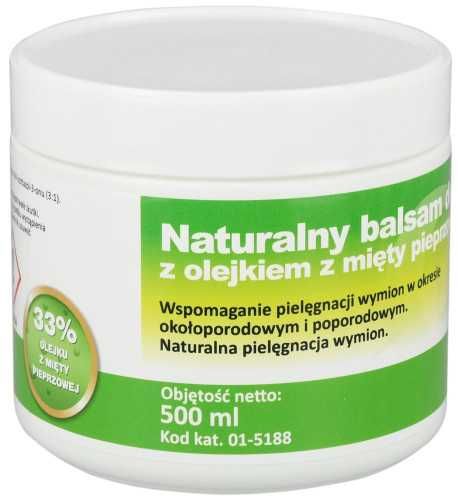 Balsam do wymion „12” z olejkiem z mięty pieprzowej przeciwzapalny