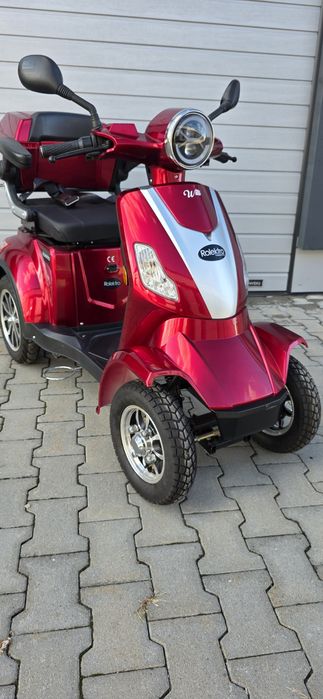 Skuter elektryczny Rolektro, inwalidzki czterokołowy dla Seniora