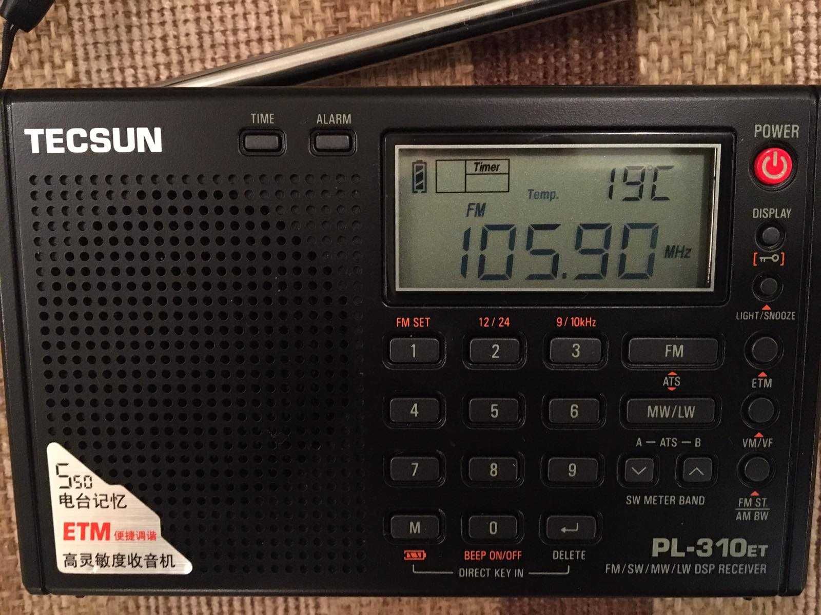 Tecsun PL-310ET радіоприймач