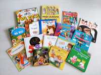 Zestaw 16 szt książek dla dzieci Śnieżka na wsi z okienkami