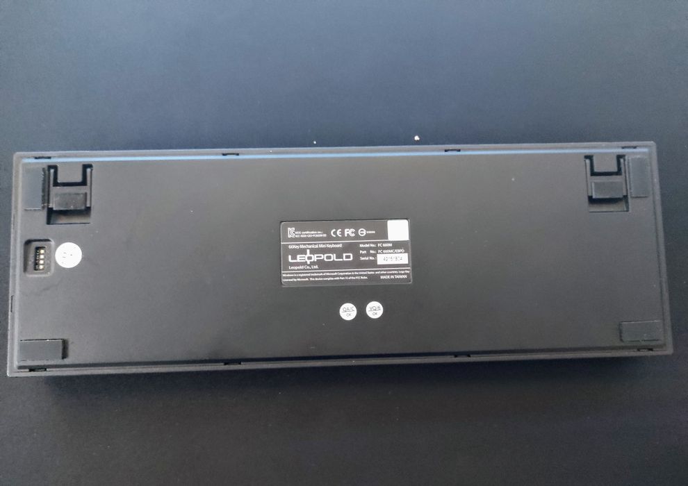 Teclado mecânico Leopold FC660M