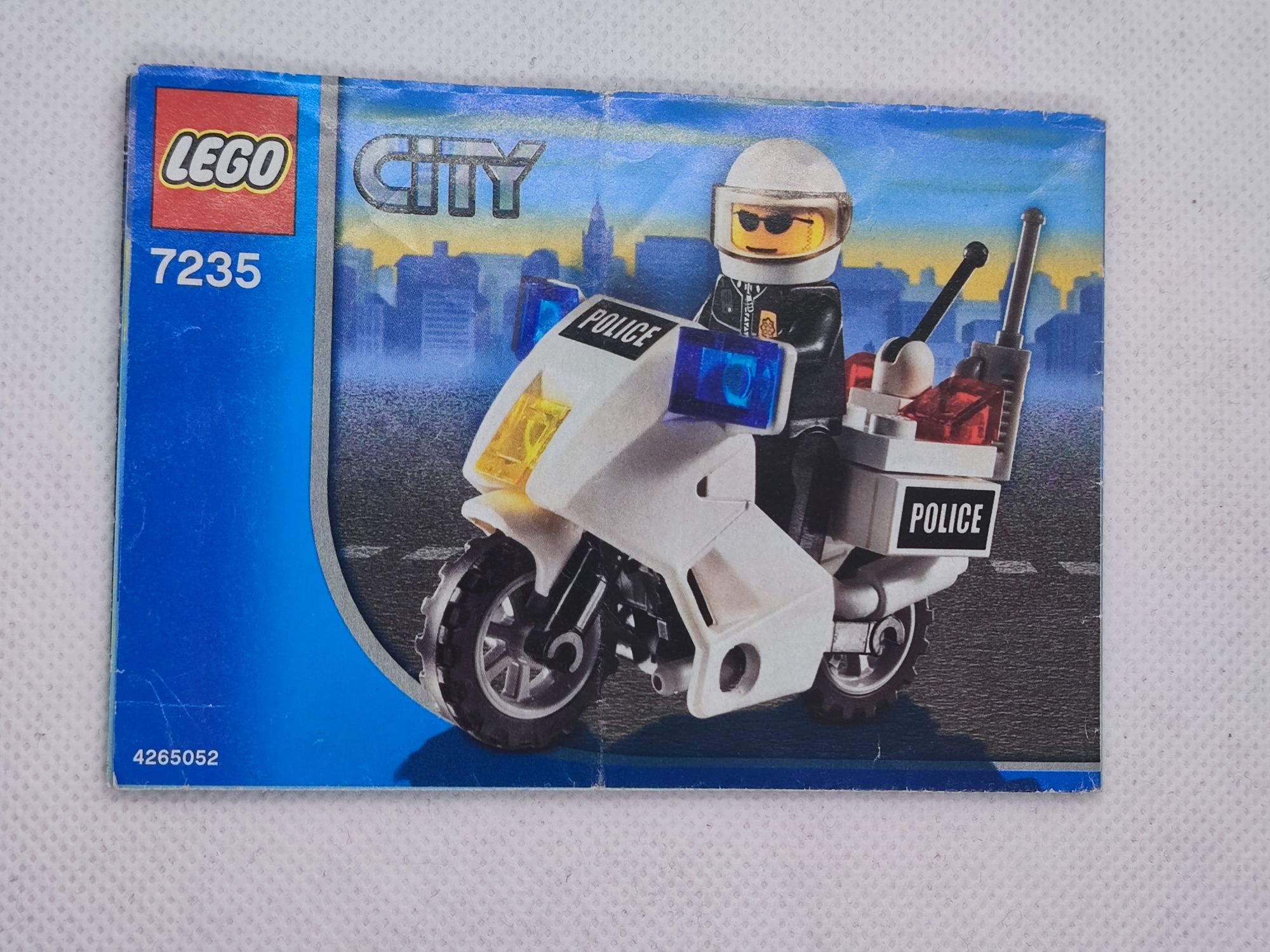 LEGO® 7235 City - Motocykl policyjny