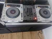 Sprzedam DJM 400 2X CDJ800 MK2 + case 2250zl