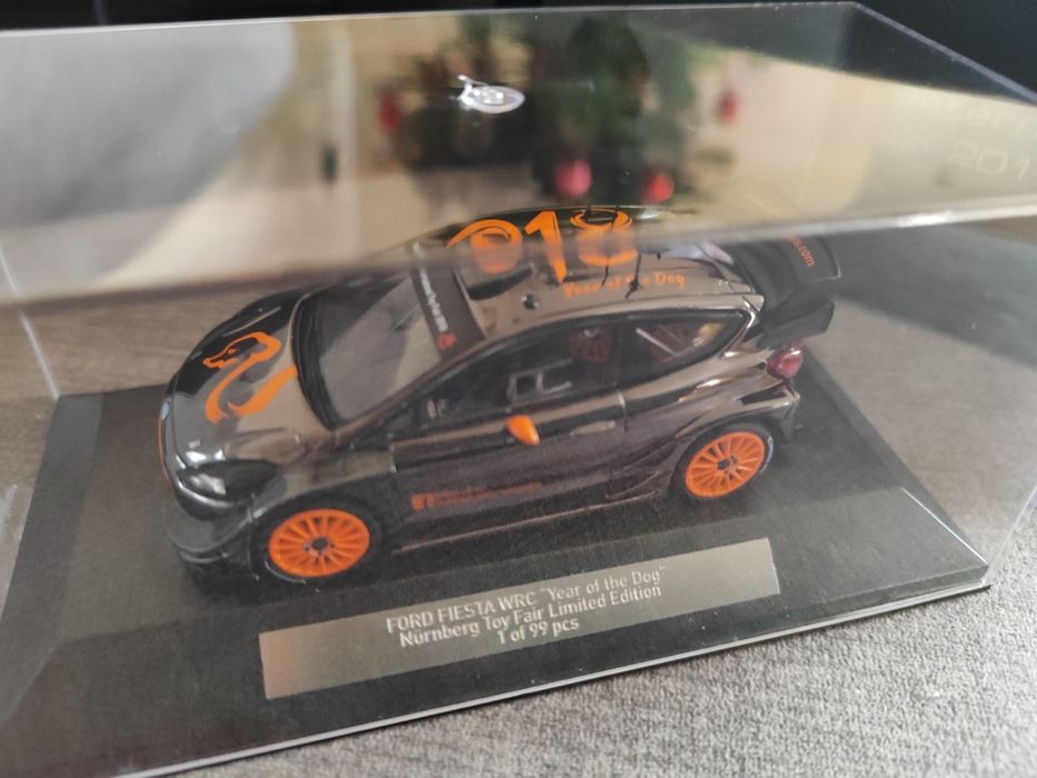Model Ford Fiesta WRC Year od the Dog Nurnberg Toy Fair Limited  1of99