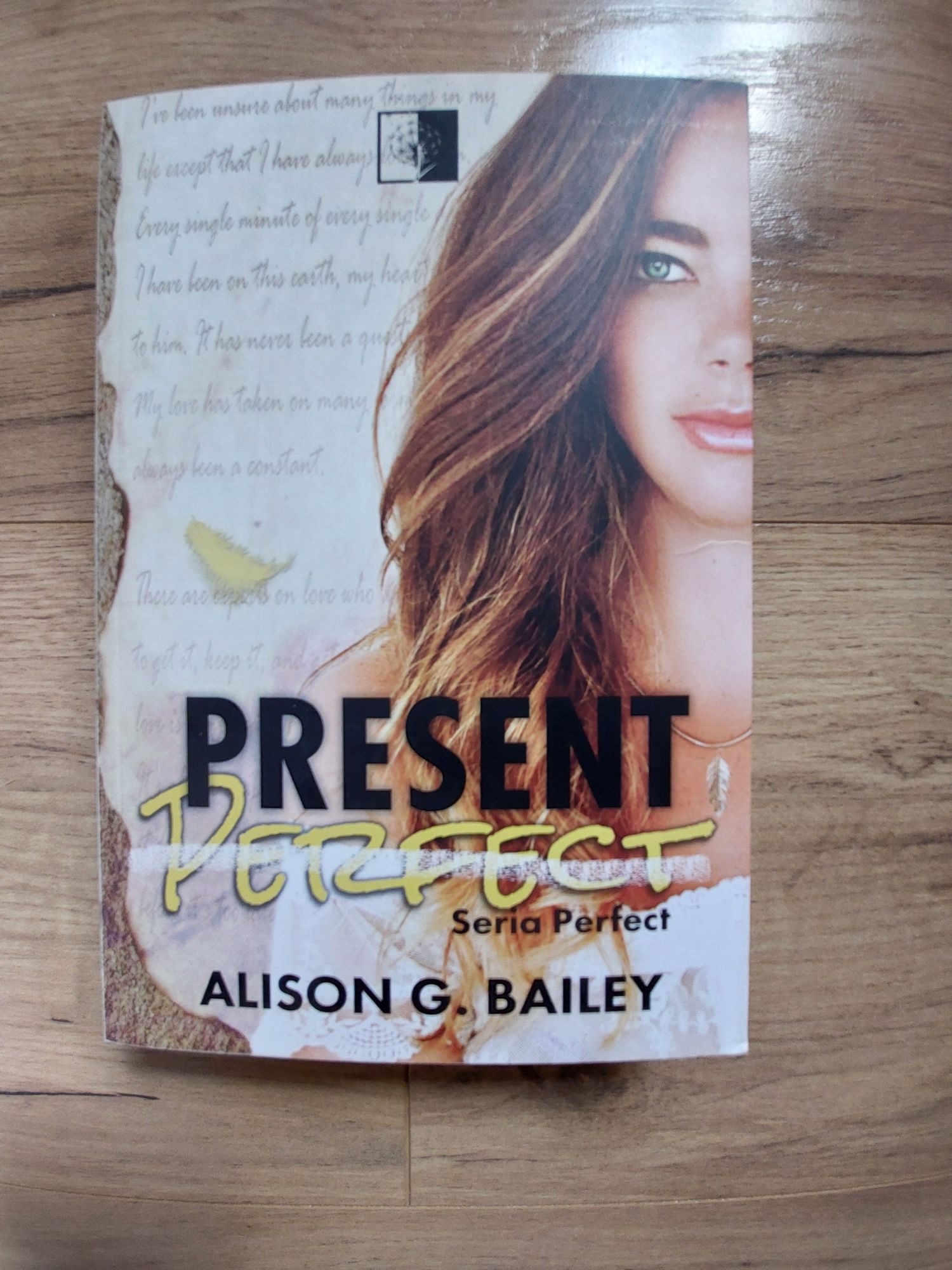 Książka Alison G. Bailey- Present Perfect.