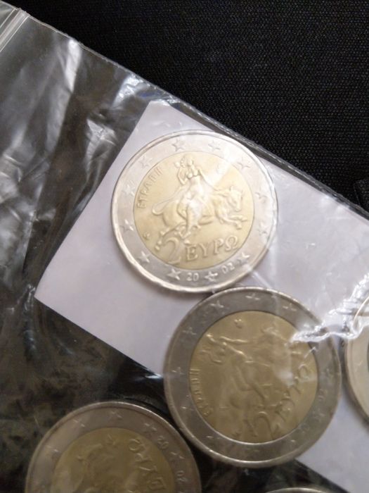 2 euros raras e unicas