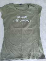 Zielona koszulka t-shirt rozm.M