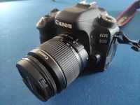 Máquina fotográfica Canon 80 D com lentes