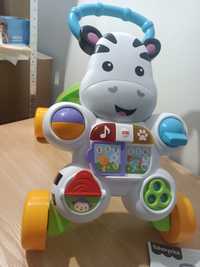 Interaktywny chodzik Fisher Price zebra